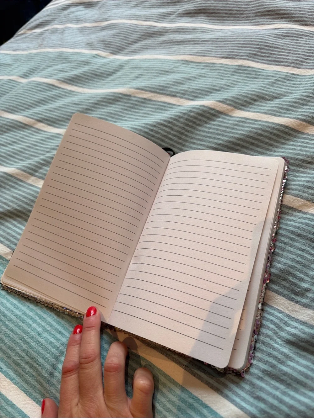 Sequin Unicorn Journal Notebook